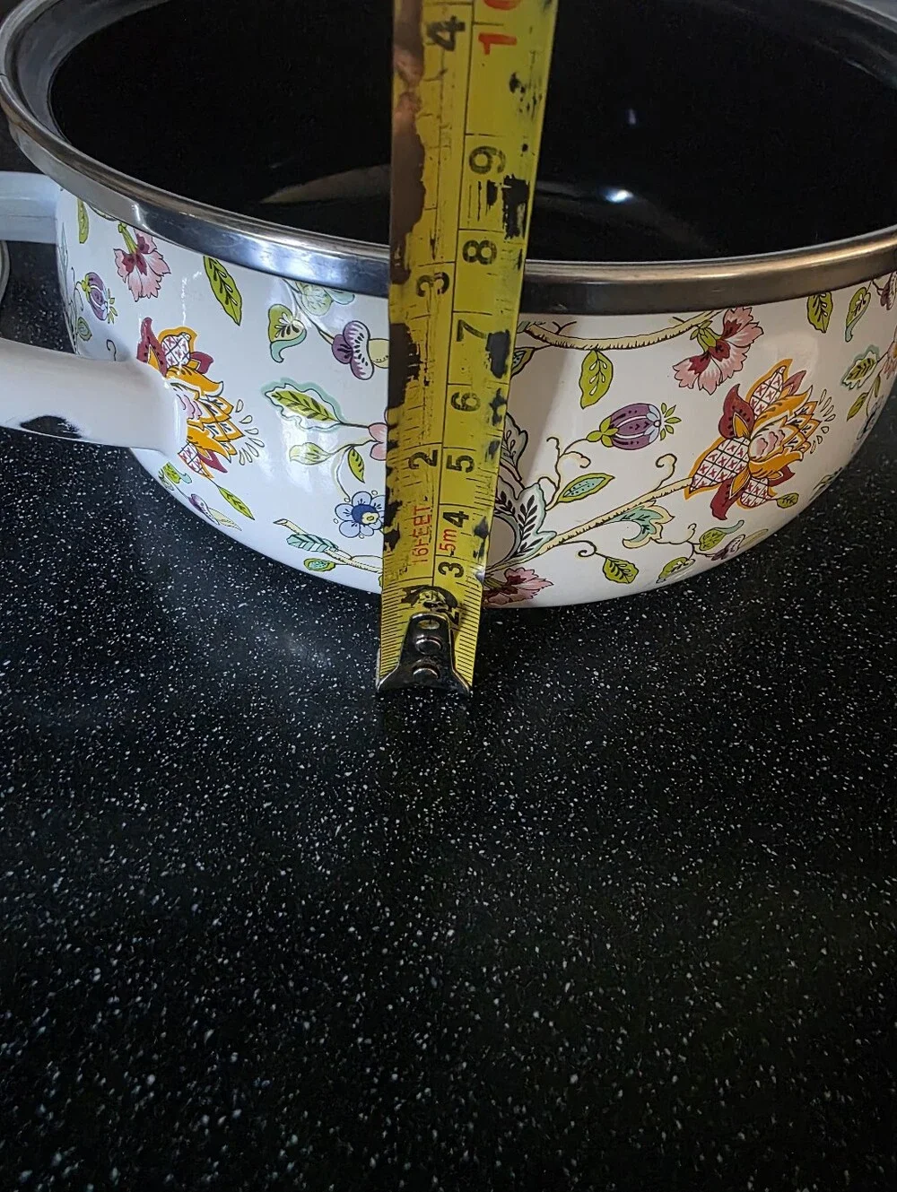 Minton Prinz HADDON HALL 1.5 QT Covered Casserole Stove Top Enameled Pan GERMANY